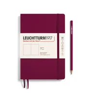 Notesy i bloczki - Notatnik Leuchtturm1917 Medium A5, miękka oprawa, gładki, bordowy - miniaturka - grafika 1
