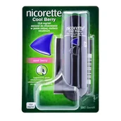 Rzucanie palenia - Johnson&Johnson NICORETTE COOL BERRY Aerozol 1 mg/dawka 13,2 ml 3304721 - miniaturka - grafika 1