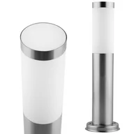 Lampy ogrodowe - Lampa Ogrodowa Zewnętrzna E27 Inox Słupek 45Cm Lilium Lumiled - miniaturka - grafika 1