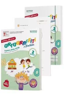 ortograffiti z bratkiem 2. wersja 45 minut - Lektury szkoła podstawowa - miniaturka - grafika 1