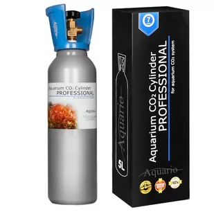 Butla CO2 Aquario BLUE 5l 57cm - nowa z zaworem Butla Co2 5l Aquario BLUE - Pozostałe akcesoria do akwarium - miniaturka - grafika 1