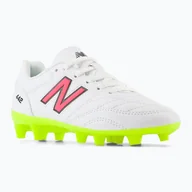 Piłka nożna - Buty piłkarskie dziecięce New Balance 442's Academy V2 FG white/green WYSYŁKA W 24H 30 DNI NA ZWROT - miniaturka - grafika 1