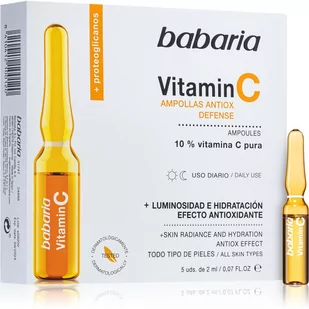 Babaria skoncentrowane serum ampułki Vit C 5szt - Serum do twarzy - miniaturka - grafika 1