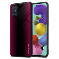 Etui i futerały do telefonów - Pokrowiec Do Samsung Galaxy A51 4G / M40s w FIOLETOWO RÓŻOWY TPU Etui Ochronny Case Cover Obduowa Silikon Cadorabo - miniaturka - grafika 1