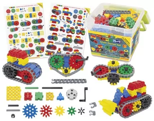 Gearphun Koła zębate i łańcuchy 270 el - Klocki - miniaturka - grafika 2