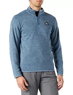 Bluzy męskie - Hurley bluza męska, średni niebieski, XXL - miniaturka - grafika 1