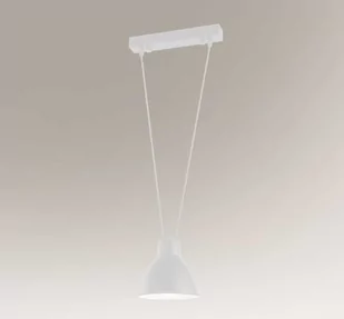 Shilo lampa wisząca Masami E27 biała 7949 - Lampy sufitowe - miniaturka - grafika 1