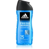 Żele pod prysznic dla mężczyzn - Adidas Fresh Endurance Shower Gel 3-In-1 Żel pod prysznic dla mężczyzn 250 ml - miniaturka - grafika 1