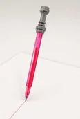 Długopisy - LEGO 53117 STAR WARS DŁUGOPIS MIECZ RÓŻOWY - miniaturka - grafika 1