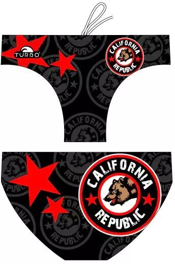 Arena TURBO SLIPY KĄPIELÓWKI HOMBRE CALIFORNIA FLAG 79893 ROZMIAR M