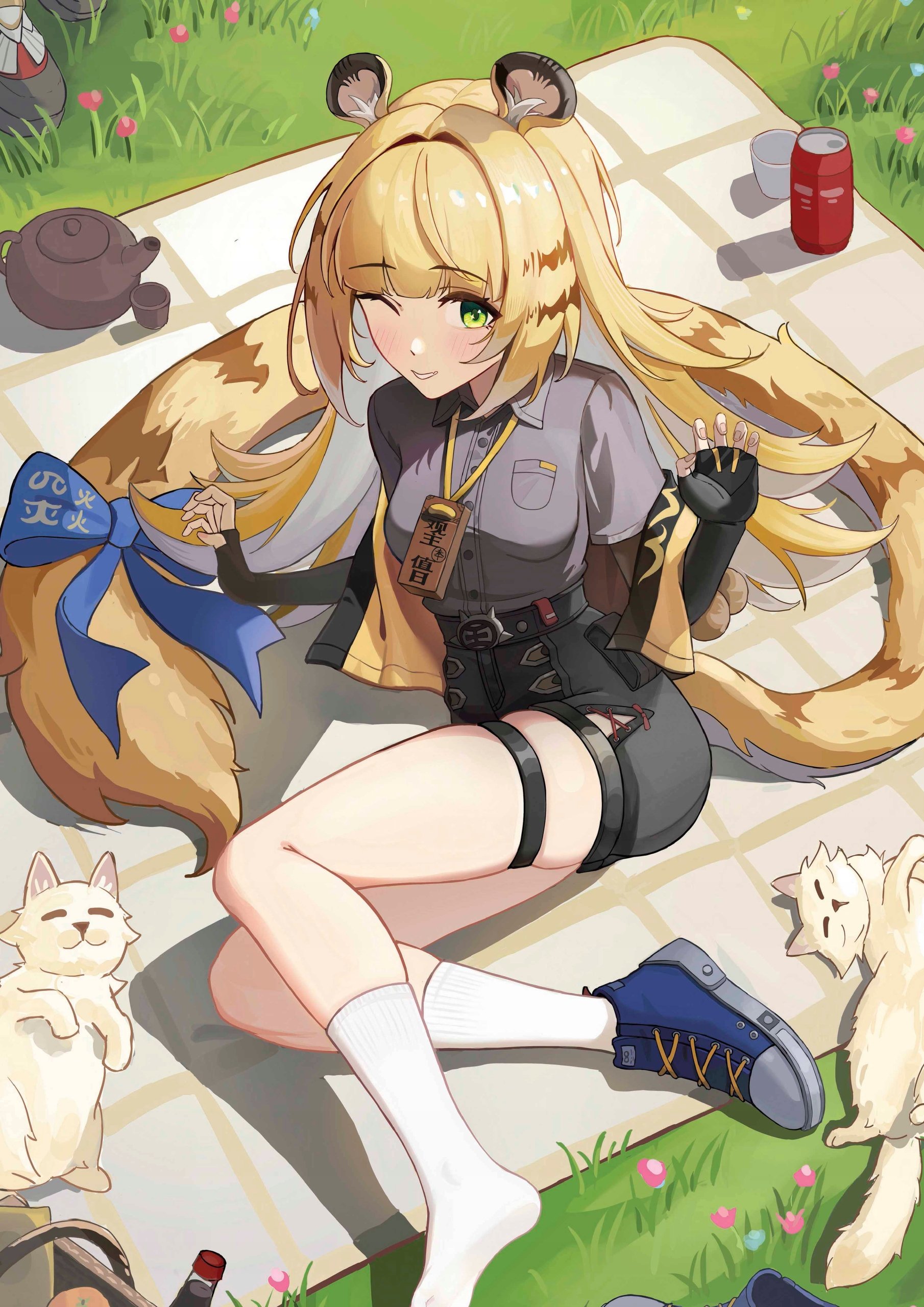 Plakat A3 Zenless Zone Zero Zzz Anime Gra Ju Fufu