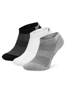 Reebok Zestaw 3 par niskich skarpet unisex R0356-SS24 (3-pack) Kolorowy - Skarpetki damskie - miniaturka - grafika 1