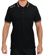 Koszulki męskie - Blk BLK męska koszulka polo sporty zespołowe, czarna/złota, 152 420250003_Noir/Or_152 - miniaturka - grafika 1