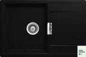 Zlewozmywaki - Schock Zlew MONO D-100 NIGHT Cristadur) - miniaturka - grafika 1