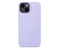 Etui i futerały do telefonów - Holdit Silicone Case iPhone 15 Lavender - miniaturka - grafika 1