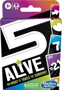 Hasbro Card game HASBRO Five alive - Gry planszowe - miniaturka - grafika 1