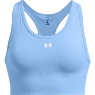 Biustonosze - Biustonosz sportowy damski Vanish Seamless Mid Bra Under Armour - miniaturka - grafika 1