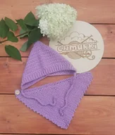 Czapki dla dzieci - Czapka bonetka Elfik z bandamą - miniaturka - grafika 1