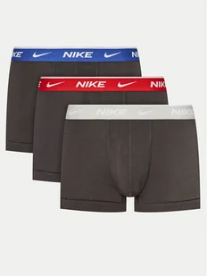 Nike Komplet 3 par bokserek 0000KE1008 Szary - Majtki męskie - miniaturka - grafika 1