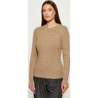 Swetry damskie - Gant Sweter Slim Fit - miniaturka - grafika 1