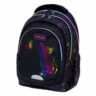 Plecak HEAD Golden Effect - Rainbow Kitty, AB330 - Plecaki - miniaturka - grafika 1