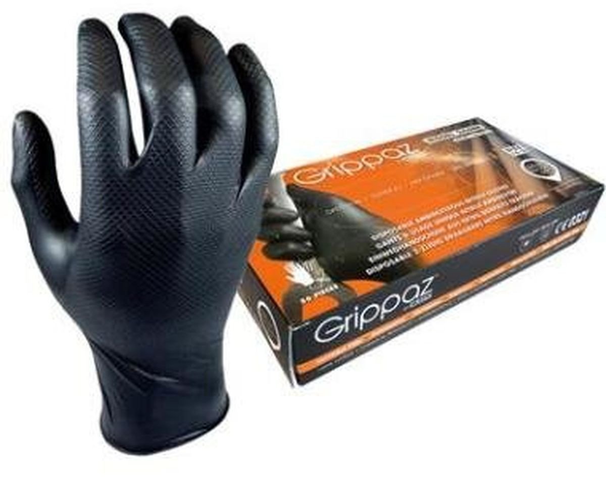 Grippaz GLOVES NITRILE M 50PCS