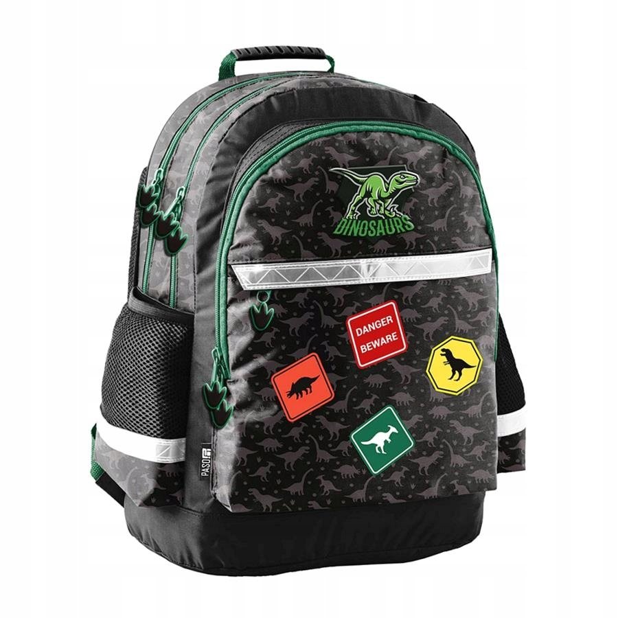 Plecak 2-KOMOROWY Dinozaur PP25DI-116