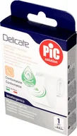 Apteczki i materiały opatrunkowe - Plaster z antybakteryjnym opatrunkiem do cięcia Pic Delicate biały (Pic Solution) - miniaturka - grafika 1