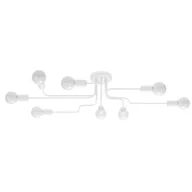 Lampy sufitowe - Żyrandol VECTOR 8 biały SOLLUX LIGHTING - miniaturka - grafika 1