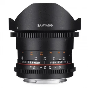 Obiektyw Samyang 8mm T3.8 Canon VDSLR Fish-eye CSII - Obiektywy - miniaturka - grafika 1