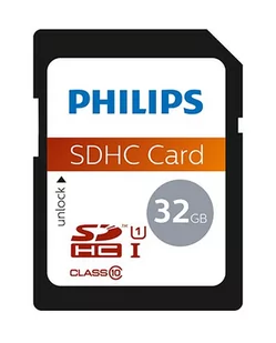 Philips SDHC 32GB UHS-I/U1 36590-uniw 36590-uniw - Karty pamięci - miniaturka - grafika 1