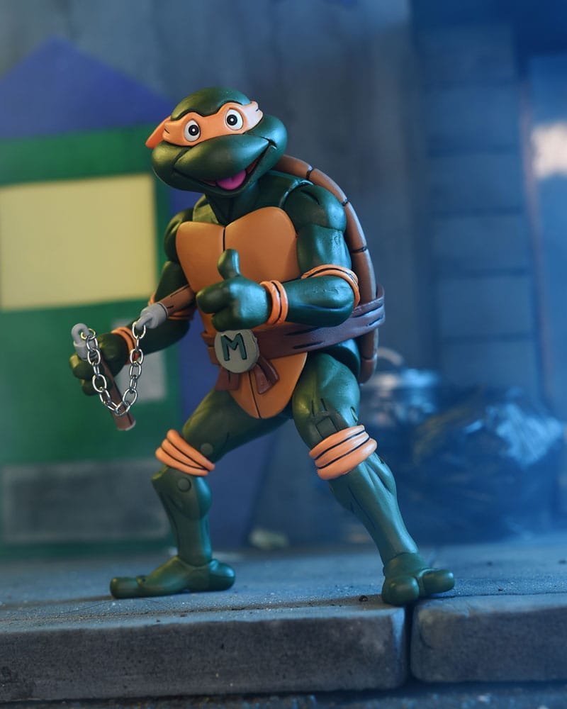 Teenage Mutant Ninja Turtles (Cartoon) Action Figure Ultimate Michelan