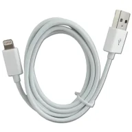 Kable USB - Kabel USB 2GO USB-A - Lightning 1 m Biały (794888) - miniaturka - grafika 1
