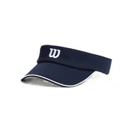 Czapki damskie - Damska czapka z daszkiem Wilson Classic Visor Classic Navy - miniaturka - grafika 1