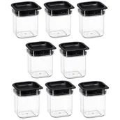 Pojemniki kuchenne - Zestaw 8 Pojemników Kuchennych Hamburg 0,6 L - miniaturka - grafika 1