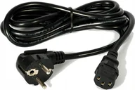 Kable - Kabel zasilający QGeeM KABEL PRZEWÓD ZASILAJĄCY DO KOMPUTERA MONITOR 3m - miniaturka - grafika 1