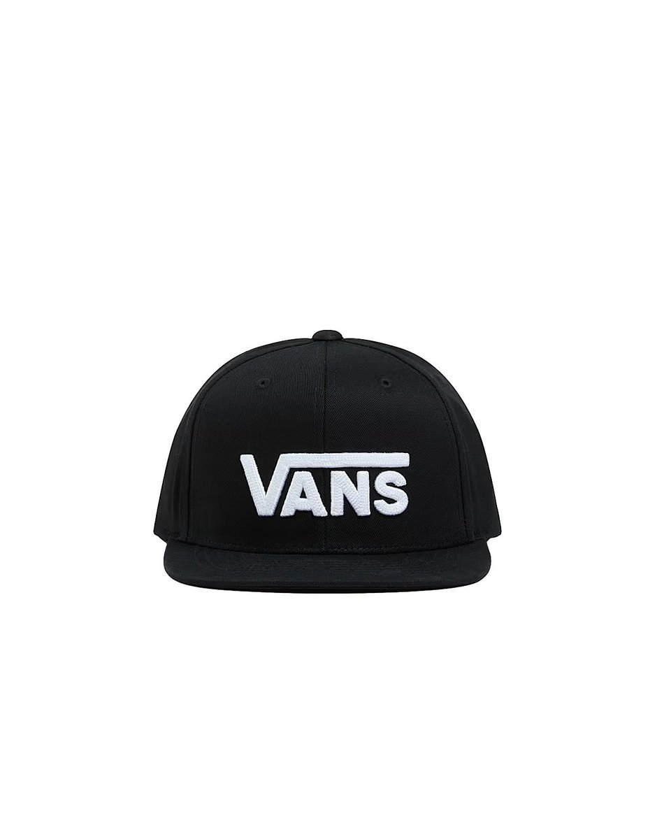 Czapka z daszkiem dziecięca (8-14lat) VANS Drop V II Snapback Black VN0A36OUBLK1