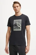 Koszulki męskie - Columbia t-shirt bawełniany CSC Seasonal Logo męski kolor czarny z nadrukiem 1991036 - miniaturka - grafika 1