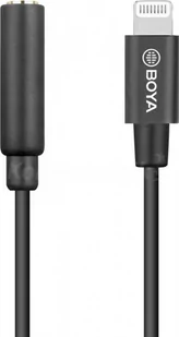 Boya Przejściówka BY-K3 mini-jack na lightning - Kamery cyfrowe - akcesoria - miniaturka - grafika 2