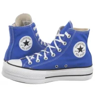 Trampki damskie - Trampki CTAS Lift Hi Blue Flame/White/Black A05699C (CO626-d) Converse - miniaturka - grafika 1