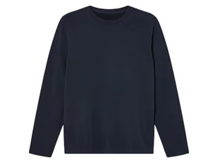 pepperts!® Koszulka dziecięca ocieplana z bawełną (158/164, Granatowy) - Bluzki dla dziewczynek - miniaturka - grafika 1