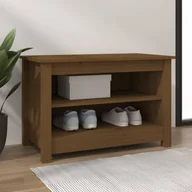 Szafki na buty - Lumarko Szafka na buty, miodowy brąz, 70x38x45,5 cm, drewno sosnowe - miniaturka - grafika 1