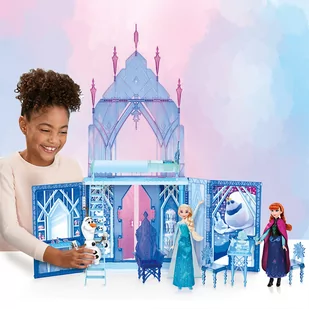 Hasbro Zamek Arendelle Kraina Lodu Pop Up Deluxe Zestaw - Figurki dla dzieci - miniaturka - grafika 1