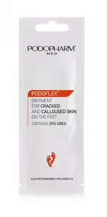 PODOPHARM PODOFLEXreg; Maść Do Popękanej i Zrogowaciałej Skóry Stóp 10ml - Pielęgnacja stóp - miniaturka - grafika 1