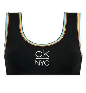Biustonosz kąpielowy Calvin Klein Bralette-S - Stroje kąpielowe - miniaturka - grafika 1