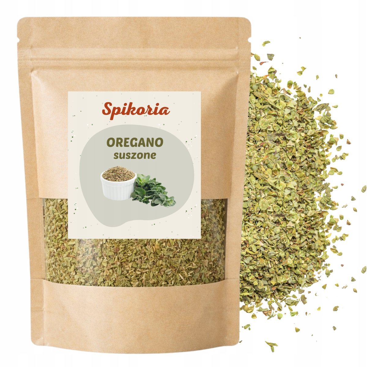 OREGANO SUSZONE 200g aromatyczna przyprawa wysoka jakość Spikoria