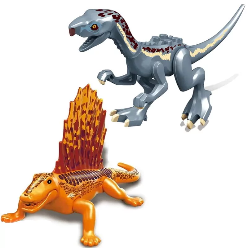 Dinozaury klocki Thermidor i Dimetrodon