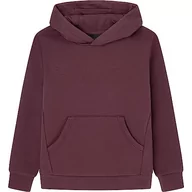 Bluzy dla chłopców - Hackett London Chłopięca bluza z kapturem HHDY, Czerwony (kasztanowy), 5 Lat - miniaturka - grafika 1