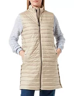 Kamizelki damskie - Cartoon Damska kamizelka outdoorowa 7130/7220, jasny beż, 34 - miniaturka - grafika 1