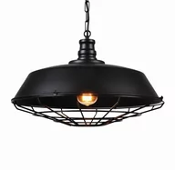 Lampy sufitowe - Lumina Deco Deco LAMPA WISZĄCA INDUSTRIALNA LOFT CZARNA ARIGIO D45 LDP 6862-450 (BK) - miniaturka - grafika 1